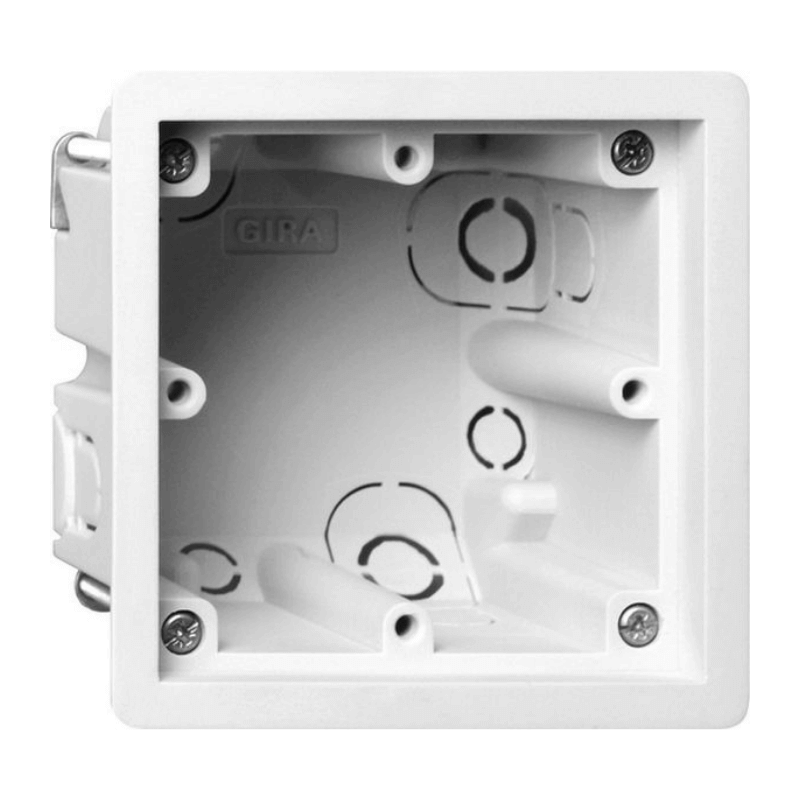 Gira 289600 Gerätedose – für flache Montage E2/E22, 1-fach