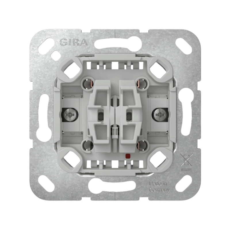 Gira 381500 Wippschalter – Serienschalter, ohne Krallen