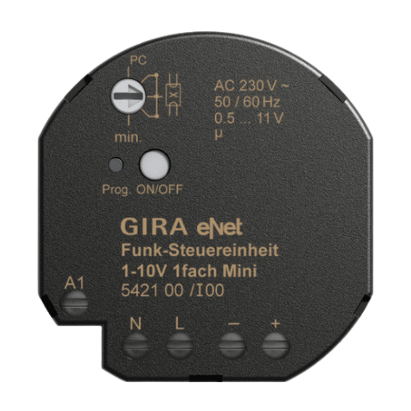 Gira Funk-Steuereinheit mini 542100 – eNet, 1-fach