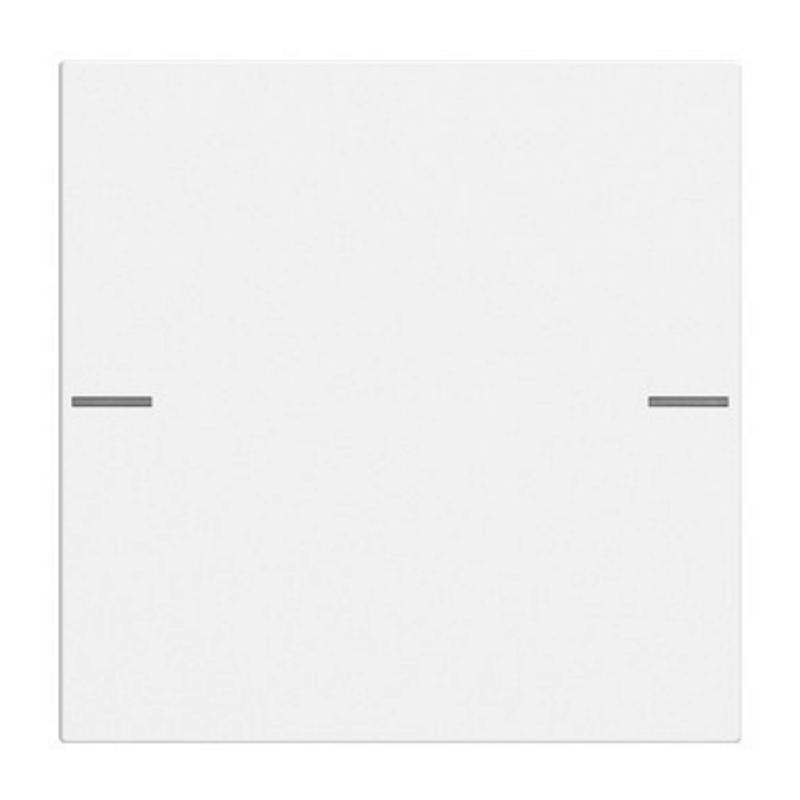 Gira Wippenset für Tastsensor 4 575127 – System 55, 1-fach, reinweiß seidenmatt