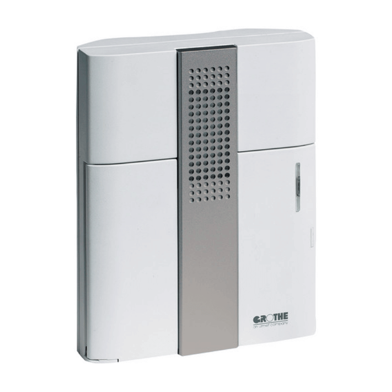 Grothe 43150 Elektronik-Gong CROMA – Typ 50, weiß/silber