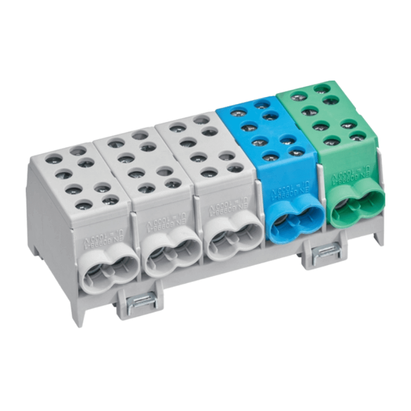 Hager KH45A Hauptleitungsabzweigklemme – 5-polig, 2×35-2×25 mm² je Pol, 3L, 1PE, 1N