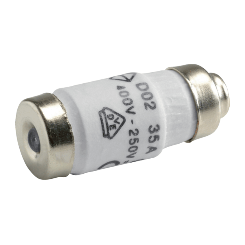 Hager LE1835 Sicherungseinsatz – D02 E18, 35A, 400V gG, Kennmelder, 10 Stück