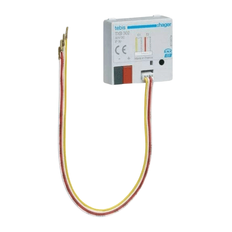 Hager TXB302 KNX-Tasterschnittstelle – UP, 2-fach