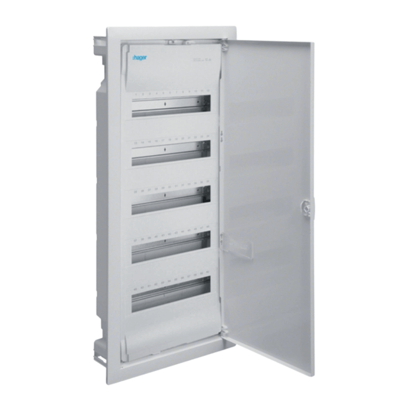 Hager VU60NC Kleinverteiler – Volta UPV, 5x12PLE, IP30, mit Tür