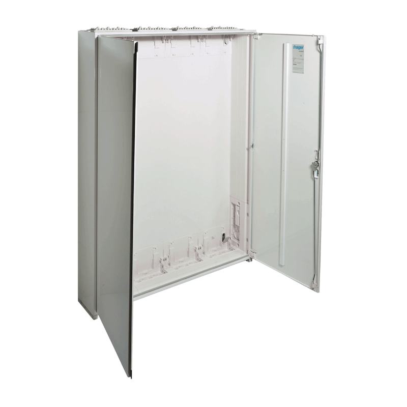 Hager Zählerschrank ZB54W – 1400x1050 mm, universZ, SKII, 432 PE