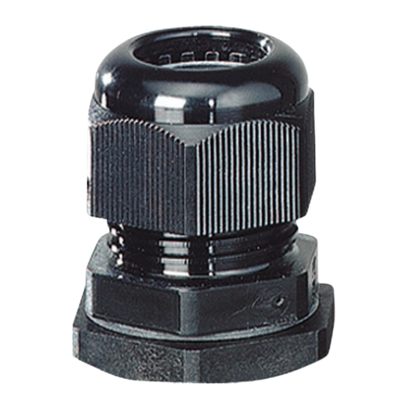 Hensel ASS20 Anbaukabelstutzen – M20, Kunststoff, schwarz