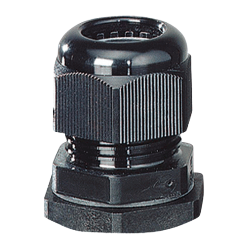 Hensel ASS20 Anbaukabelstutzen – M20, Kunststoff, schwarz