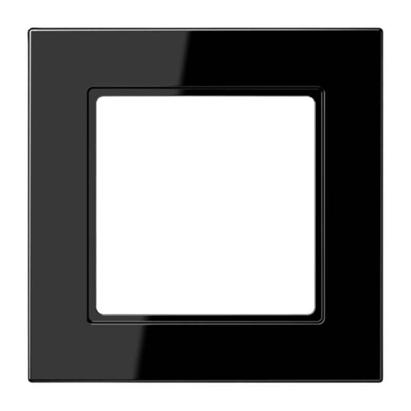 Jung A5581BFSW Rahmen – A 550, 1-fach, schwarz