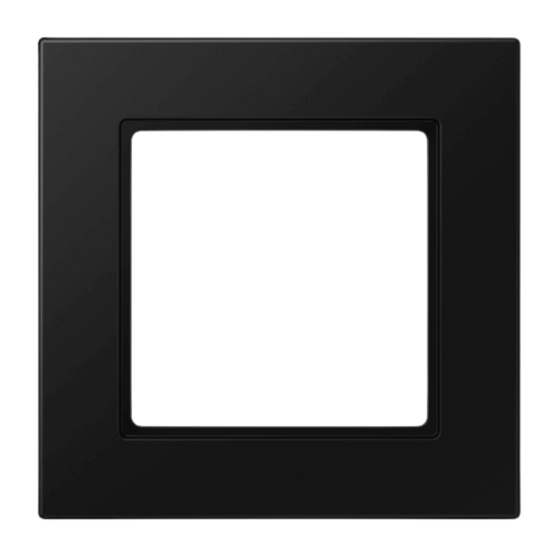 Jung A5581BFSWM Rahmen – A 550, 1-fach, graphit-schwarz matt