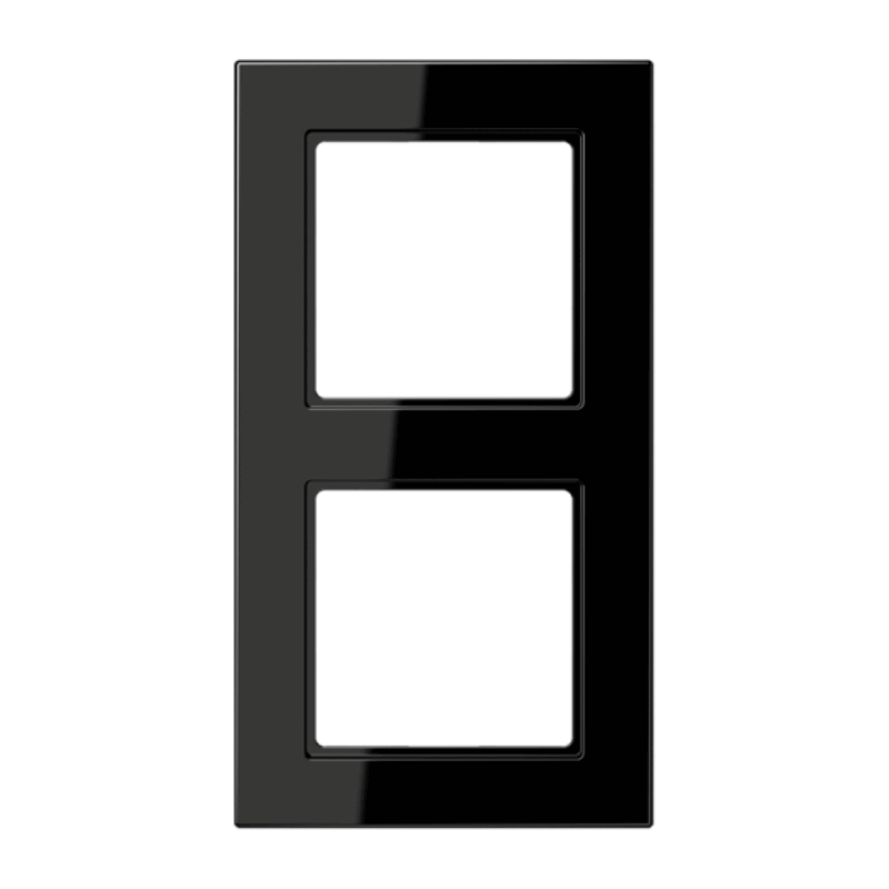 Jung A5582BFSW Rahmen – A 550, 2-fach, schwarz