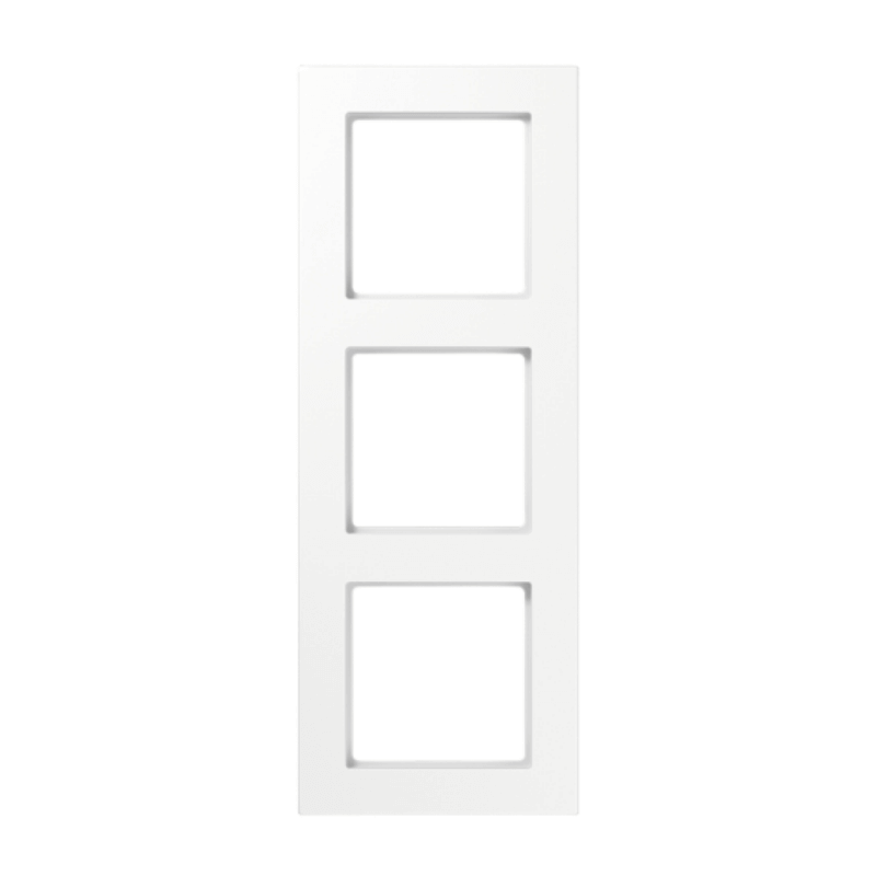 Jung A5583BFWW Rahmen – A 550, 3-fach, alpinweiß