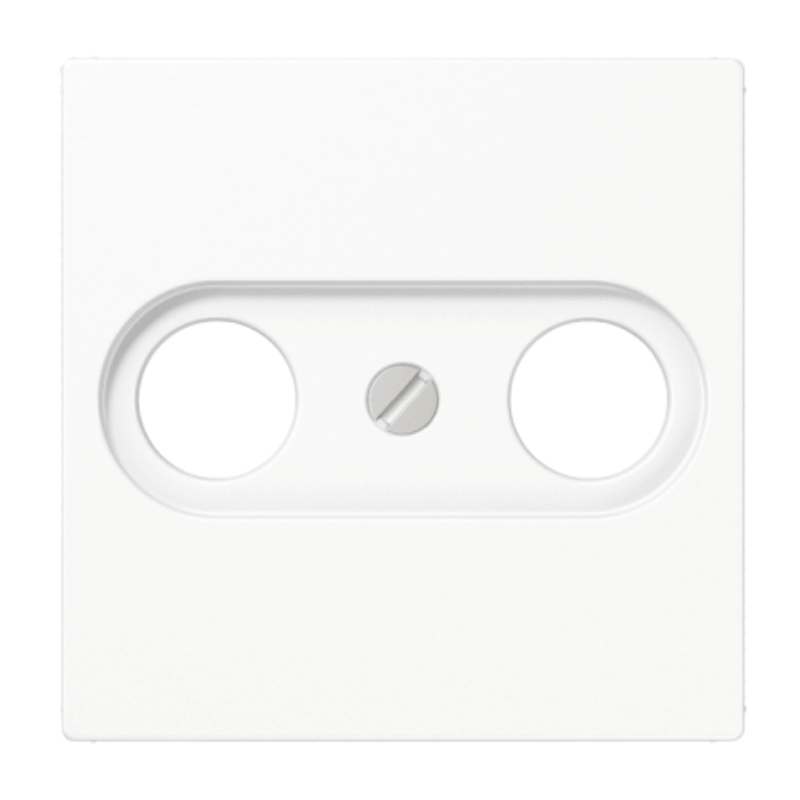 Jung A561PLTVWW Antennenabdeckung – A, 2-fach, alpinweiß