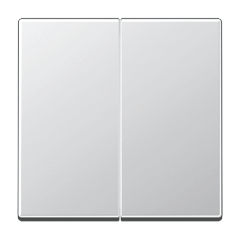 Jung A595AL Wippe – A, 2-fach, aluminium