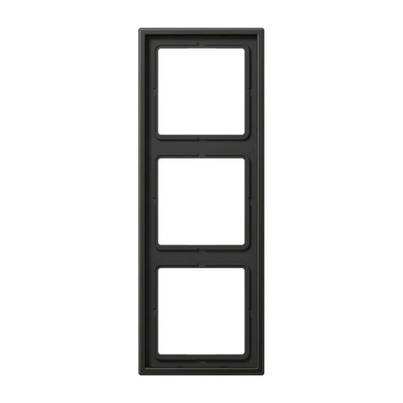 Jung AL2983AN Rahmen – LS 990, 3-fach, aluminium, lackiert, anthrazit