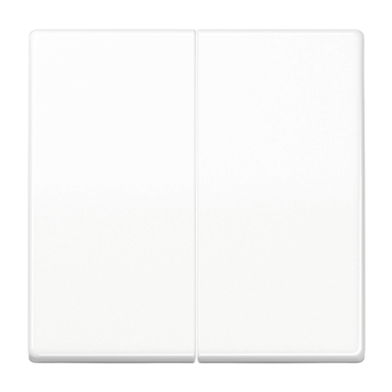 Jung AS591-5WW Wippe – AS, 2-fach, alpinweiß