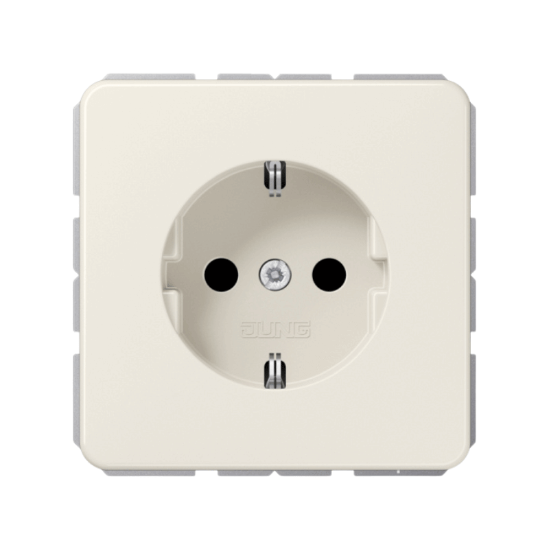 Jung CD1520 Schuko-Steckdose – CD, weiß
