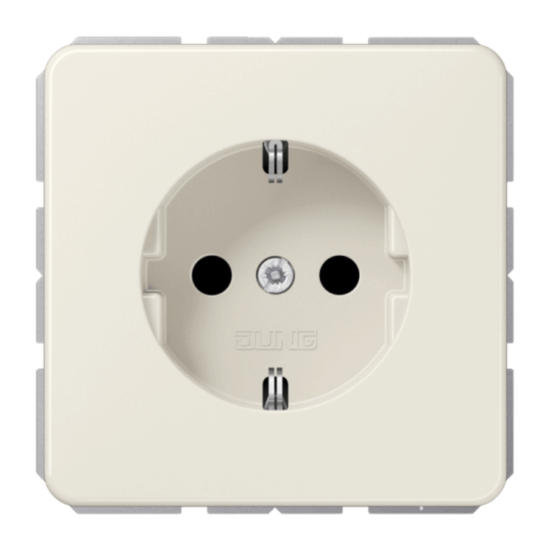 Jung CD1520BF Schuko-Steckdose – CD, weiß