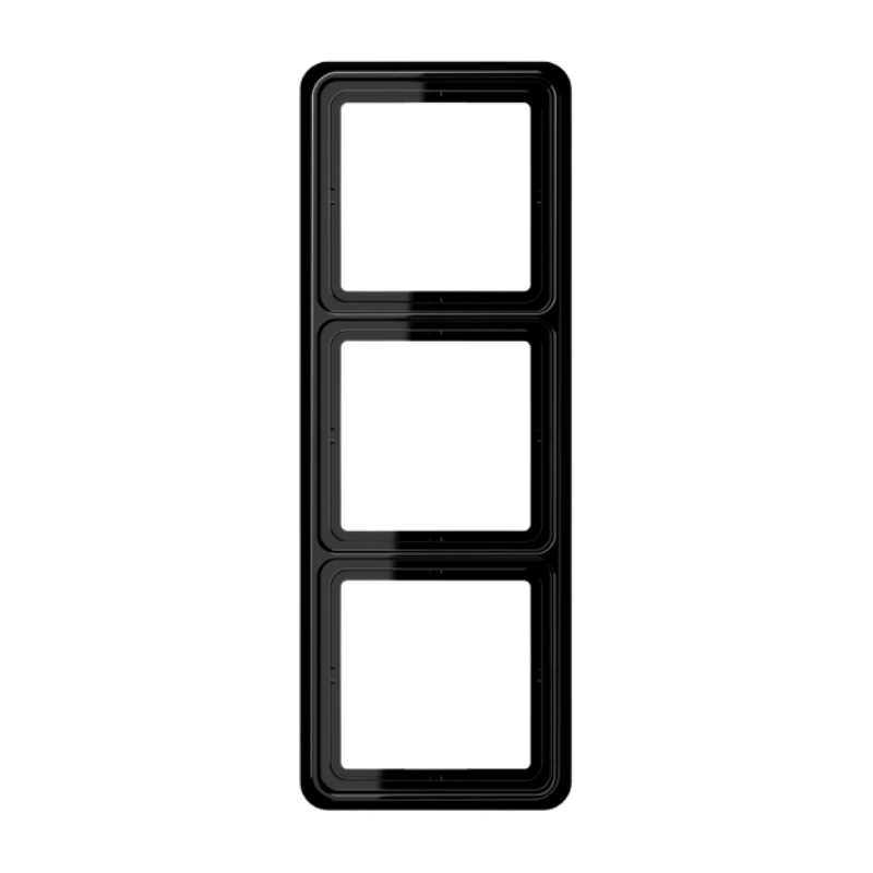 Jung CD583SW Rahmen – CD 500, 3-fach, schwarz