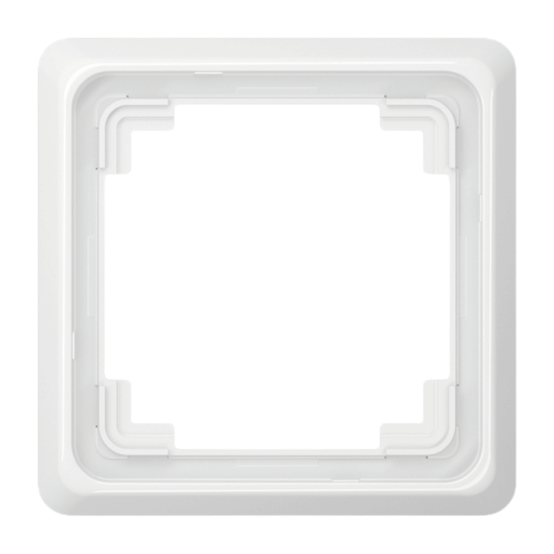 Jung CDP581WW Rahmen – CD plus, 1-fach, alpinweiß