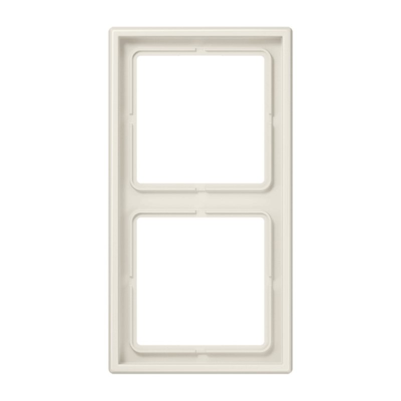 Jung LS982W Rahmen – LS 990, 2-fach, cremeweiß