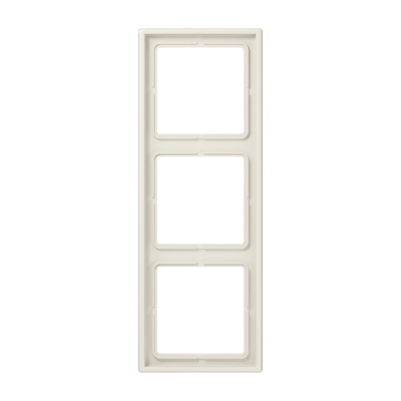 Jung LS983W Rahmen – LS 990, 3-fach, cremeweiß