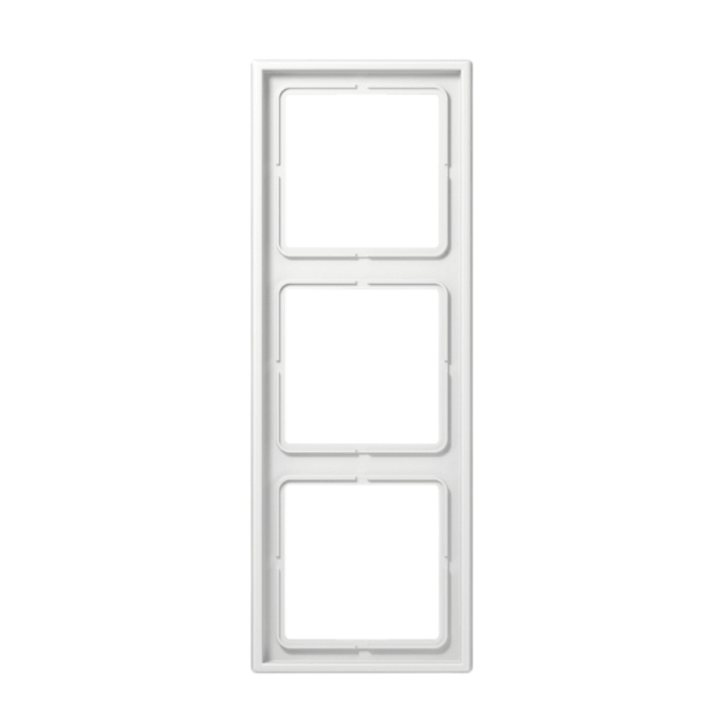 Jung LS983WW Rahmen – LS 990, 3-fach, alpinweiß