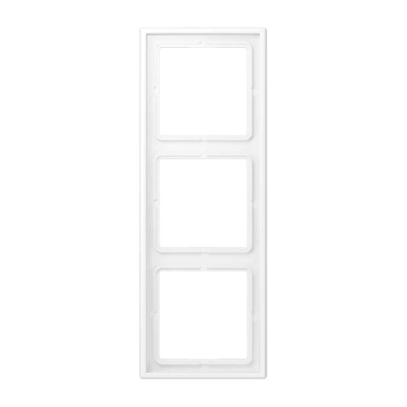 Jung LS983WWM Rahmen – LS 990, 3-fach, schneeweiß matt