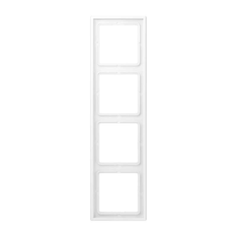 Jung LS984WWM Rahmen – LS 990, 4-fach, schneeweiß matt