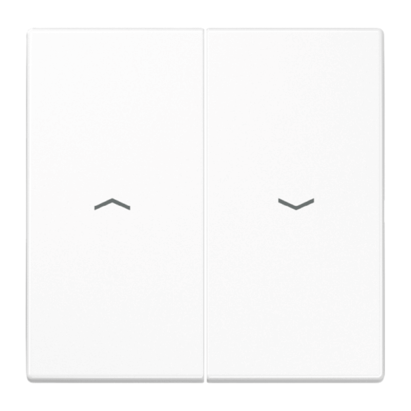 Jung LS995PWW Jalousiewippe – LS, 2-fach, alpinweiß