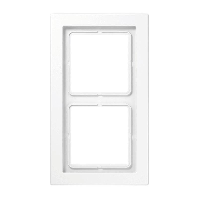 Jung LSD982WW Rahmen – LS Design, 2-fach, alpinweiß