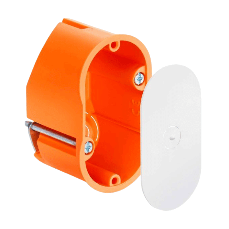 Kaiser 9148-00 Hohlwand-Wandleuchtendose – 40 mm, 25 Stück