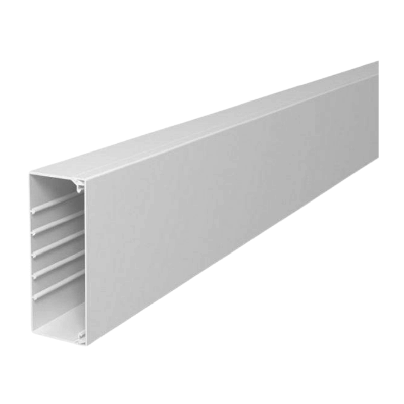 Kleinhuis HKL60150.3 Kabelkanal – 60×150 mm, reinweiß, 2 Meter