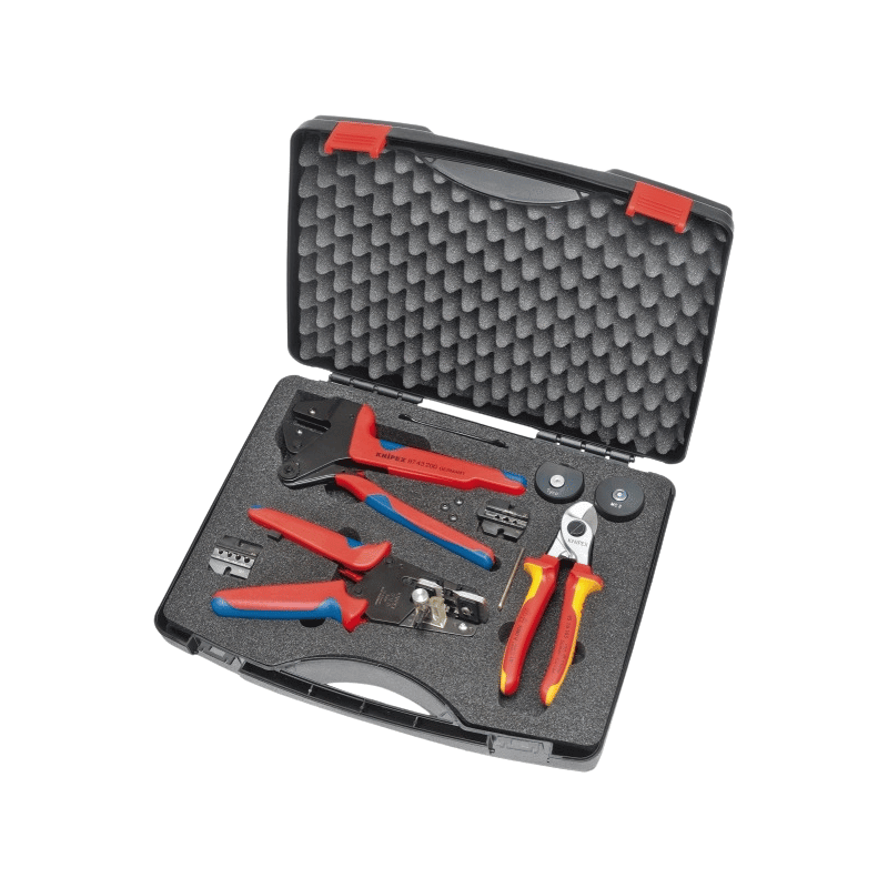 Knipex 979101 Werkzeugkoffer – für Photovoltaik