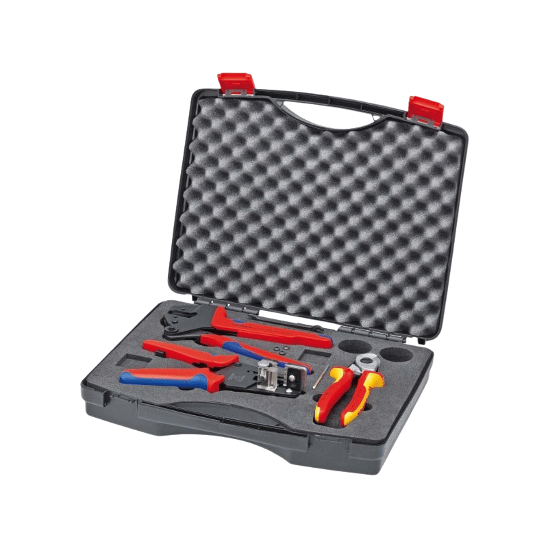 Knipex 979101 Werkzeugkoffer – für Photovoltaik