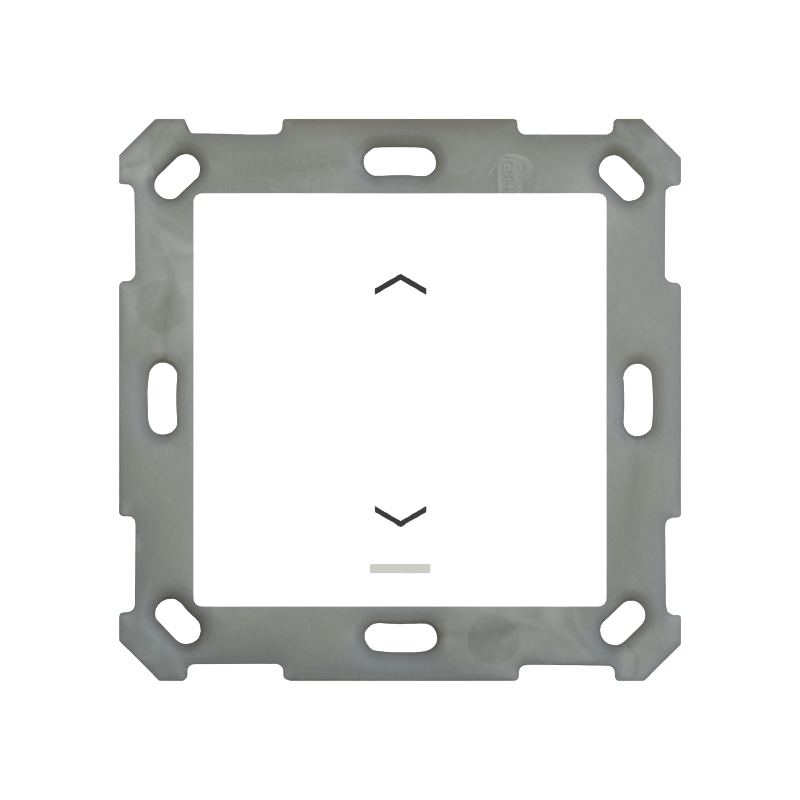 MDT BE-TAL5501.A1 KNX Taster – Light 55, 1-fach, Jalousie, RGBW, reinweiß glänzend
