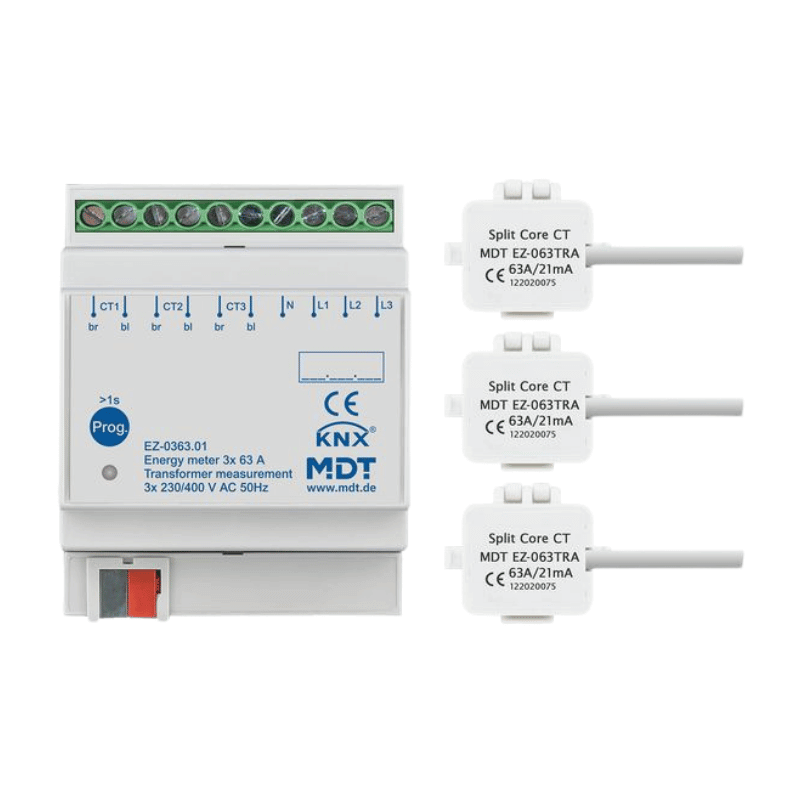 MDT Energiezähler EZ-0363.01 – KNX, mit Wandlermessung