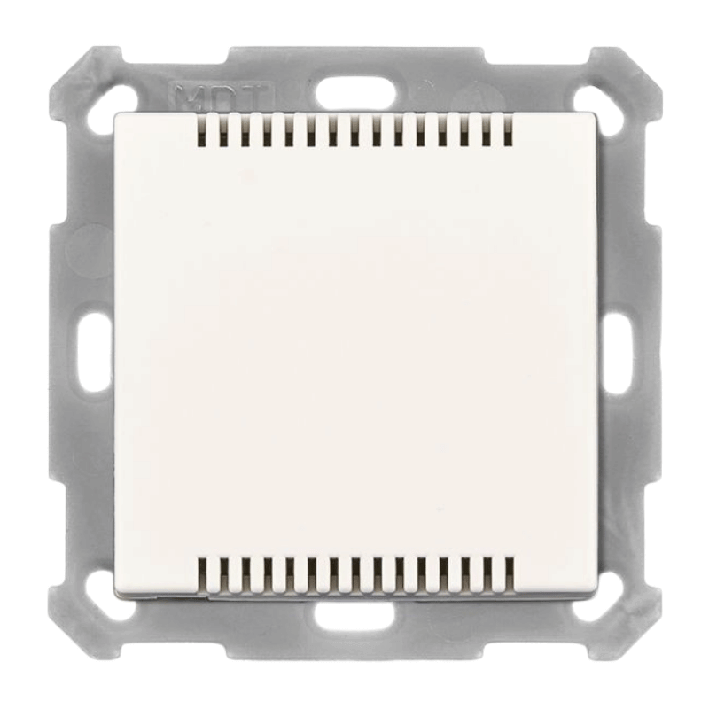 MDT KNX-Raumtemperaturregler SCN-RT1UP.01 in reinweiß matt für Schalterprogramme 55 zur Innenraumregelung