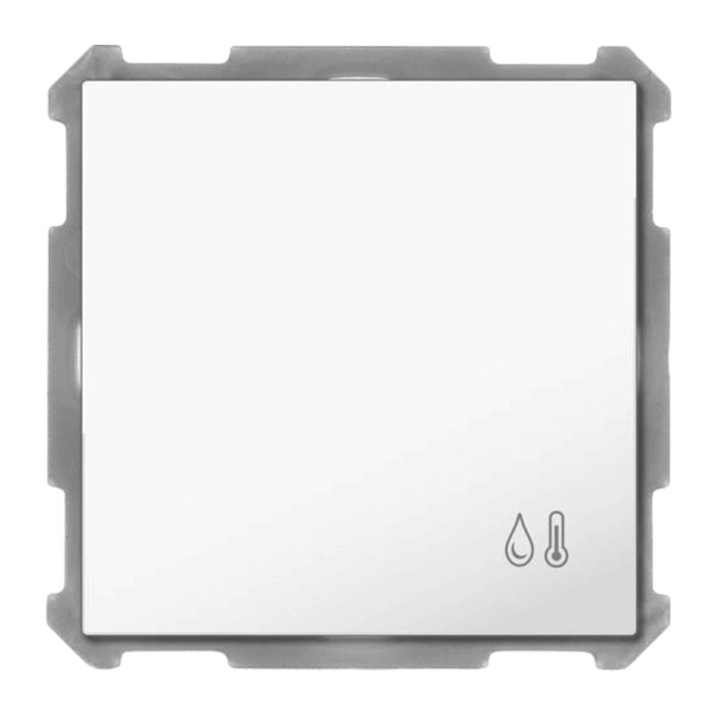 MDT KNX-Raumtemperaturregler Smart 63 SCN-RTR63O.01 Objektregler in Studioweiß glänzend mit Temperatur- und Feuchtesensor