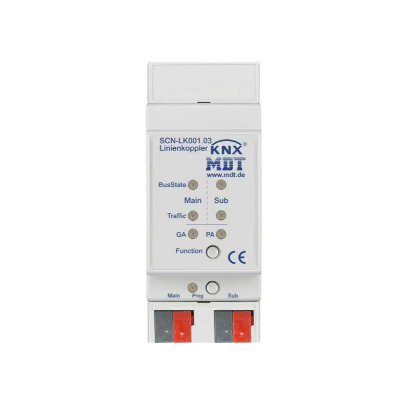 MDT SCN-LK001.03 KNX Bereichs-/ Linienkoppler – Data Secure, 2TE REG