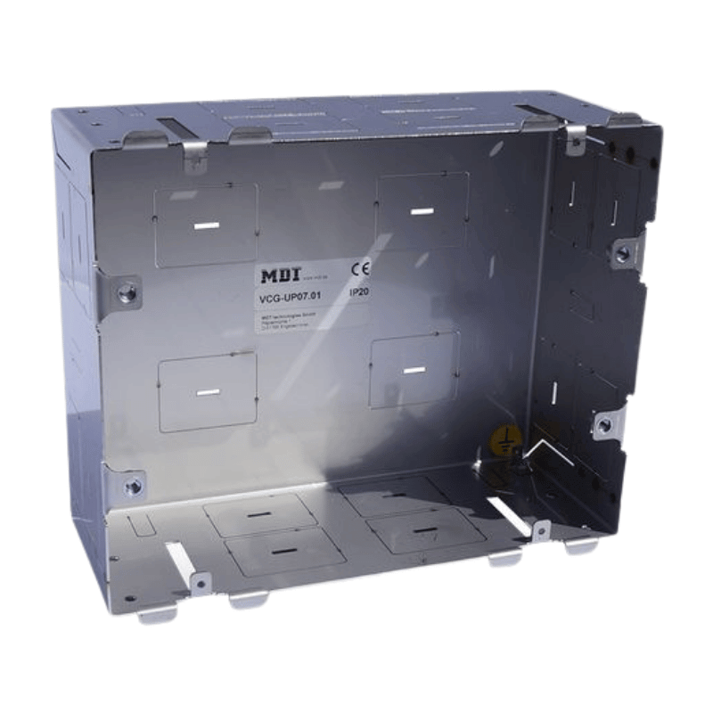 MDT Unterputzdose VCG-UP07.01 aus Metall für 7 Zoll VisuControl Touchpanel