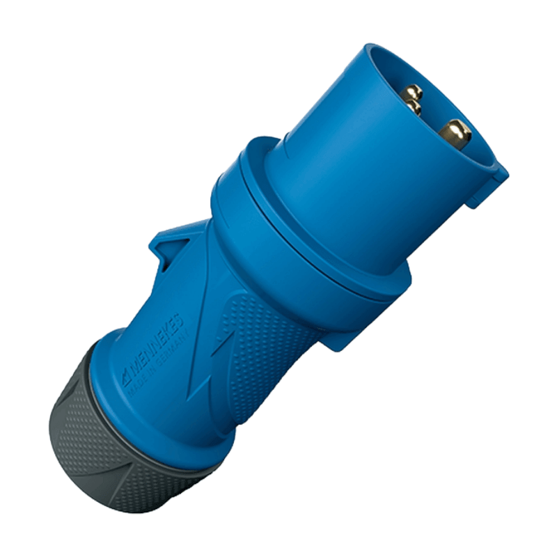 Mennekes 13521 Stecker – PowerTOP Xtra S SafeCONTACT, 16 A, 3-polig, 230 V, IP54