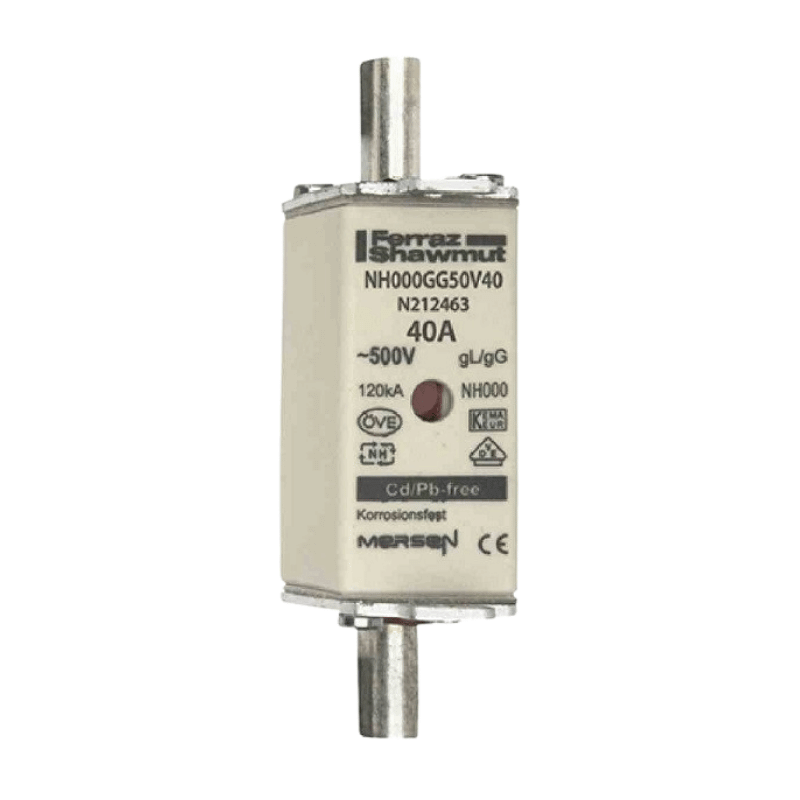 Mersen NH000GG50V63 Sicherungseinsatz – NH000, 63A