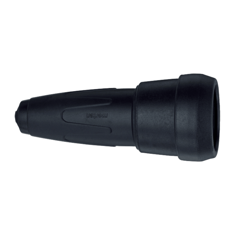 Merten 172951 Gummi-SCHUKO-Kupplung – Vollgummi, Schnappkragen