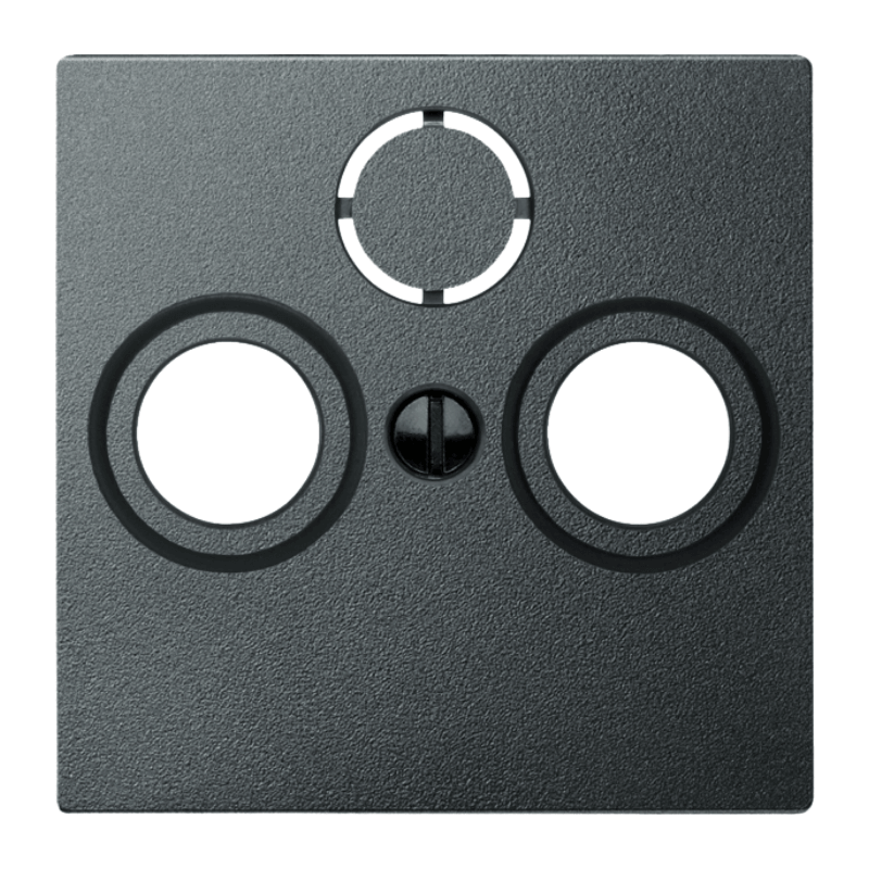 Merten 297514 Antennenabdeckung – System M, 2/3-fach, anthrazit