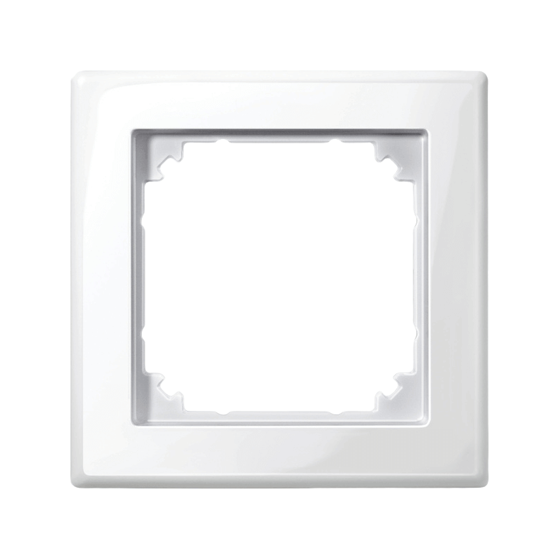 Merten 478119 Rahmen – M-Smart, 1-fach, polarweiß glänzend