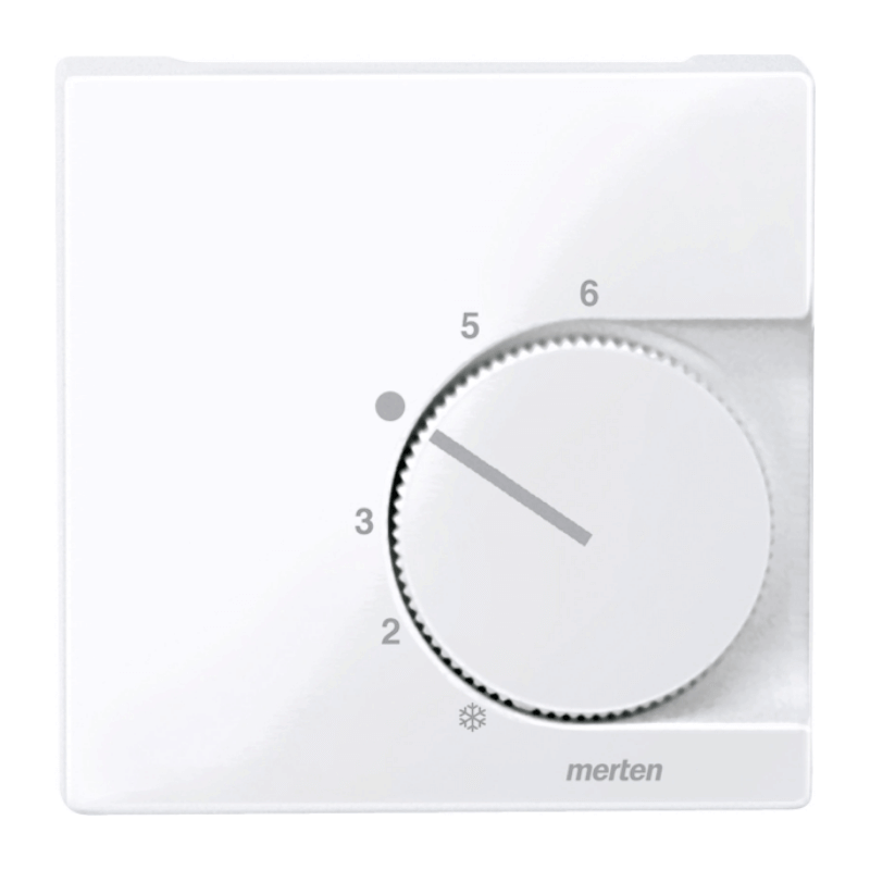 Merten 534725 RTR-Abdeckung – System M, Standard, aktivweiß glänzend