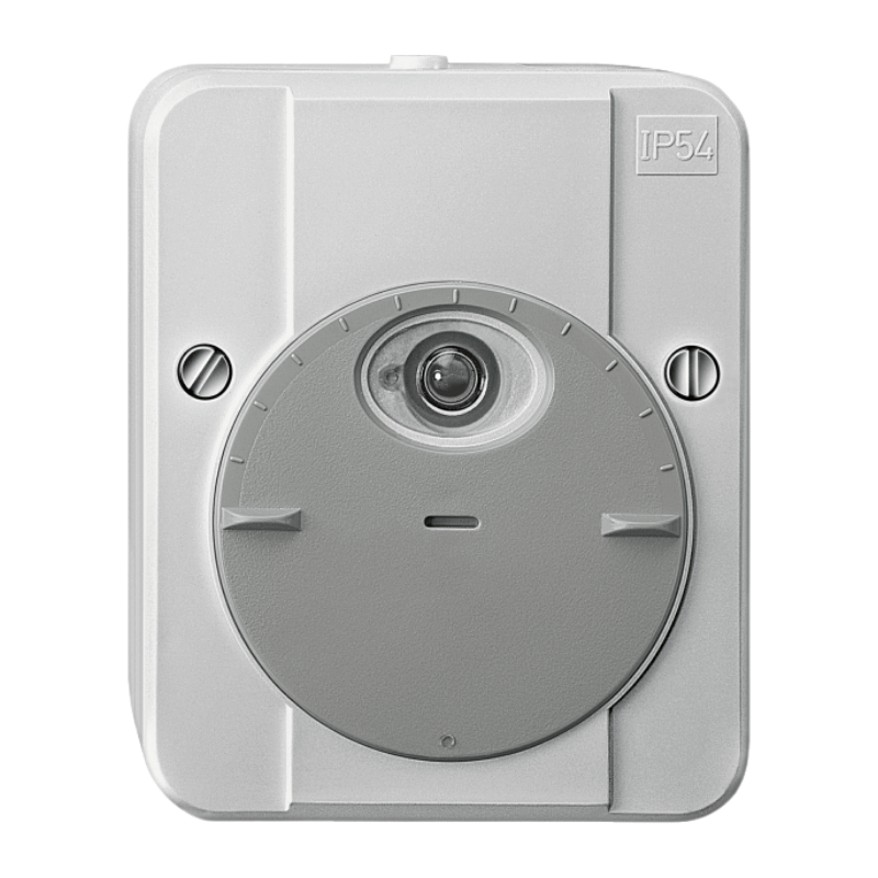 Merten 544894 Dämmerungsschalter – ARGUS, Schaltverzögerung, lichtgrau