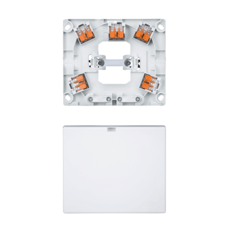 Merten MEG1010-9019 Herdanschlussdose – 2-fach, UP, weiß