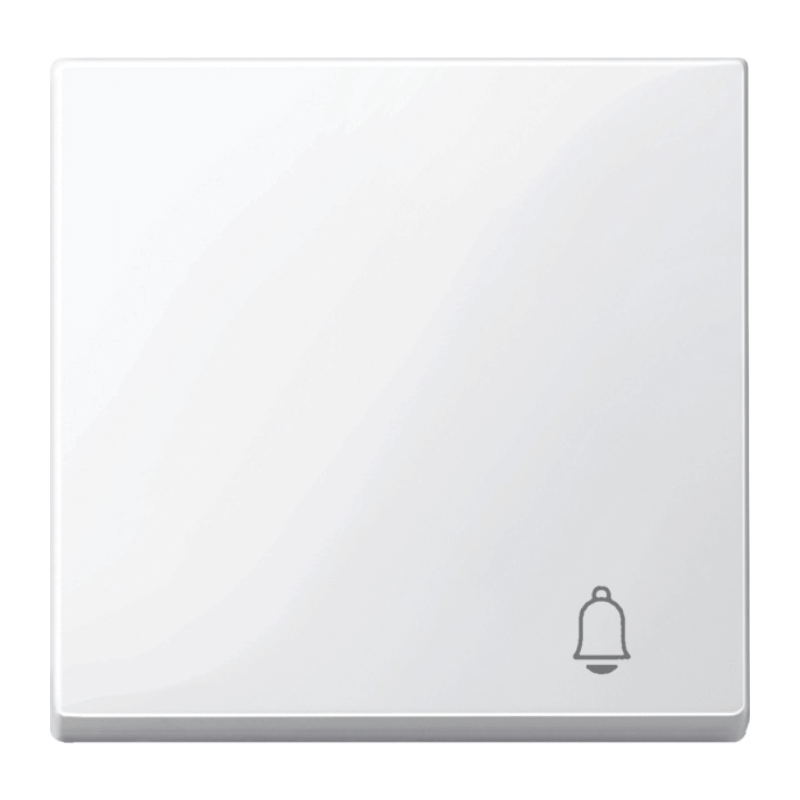 Merten MEG3305-0319 Wippe – System M, 1-fach, Glocke, polarweiß glänzend